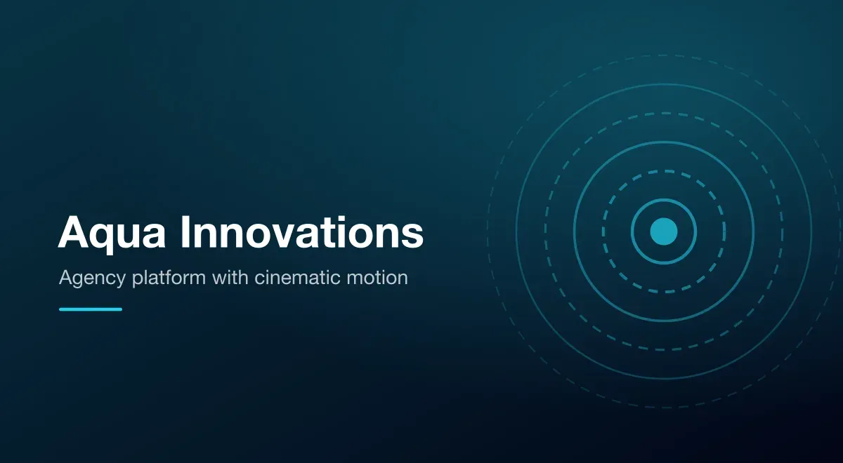 Aqua Innovations project cover