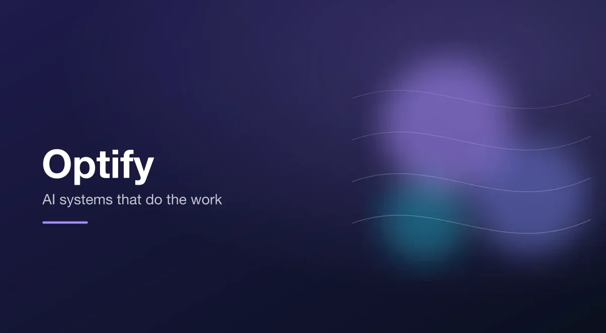 Optify project cover