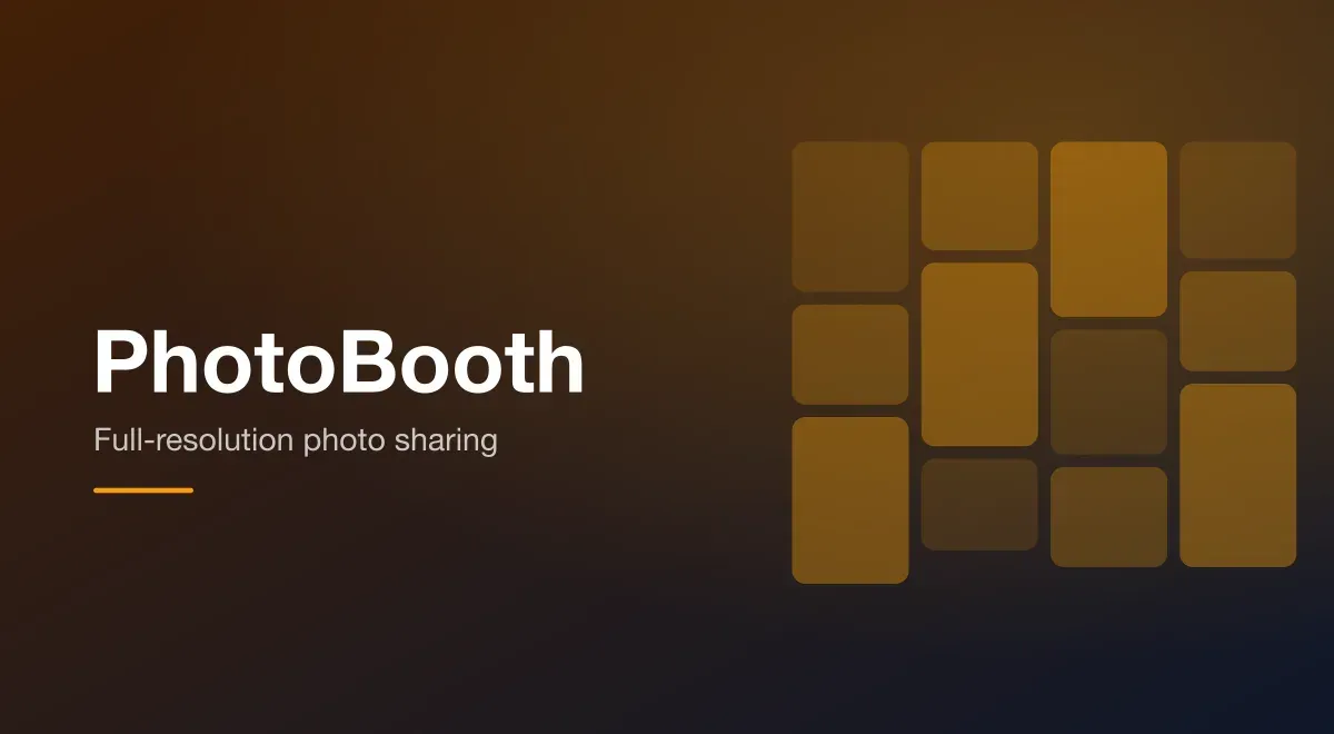 PhotoBooth project cover